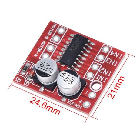 MX1508 Dual H Bridge DC PWM Stepper Motor Driver - L298N Motor Driver - SunRobotics | www.sunrobotics.in