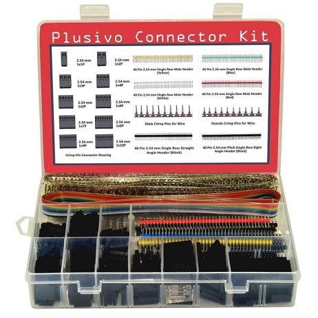 Plusivo Dupont Connector Kit, Dupont Connectors - SunRobotics | www.sunrobotics.in