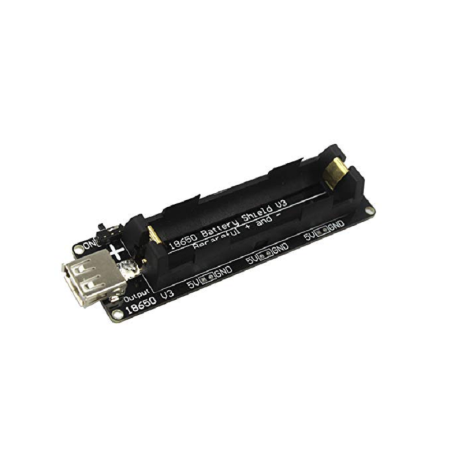 18650 Battery Holder/Power Supply Board for Raspberry Pi 3B/3B+ - SunRobotics | www.sunrobotics.in