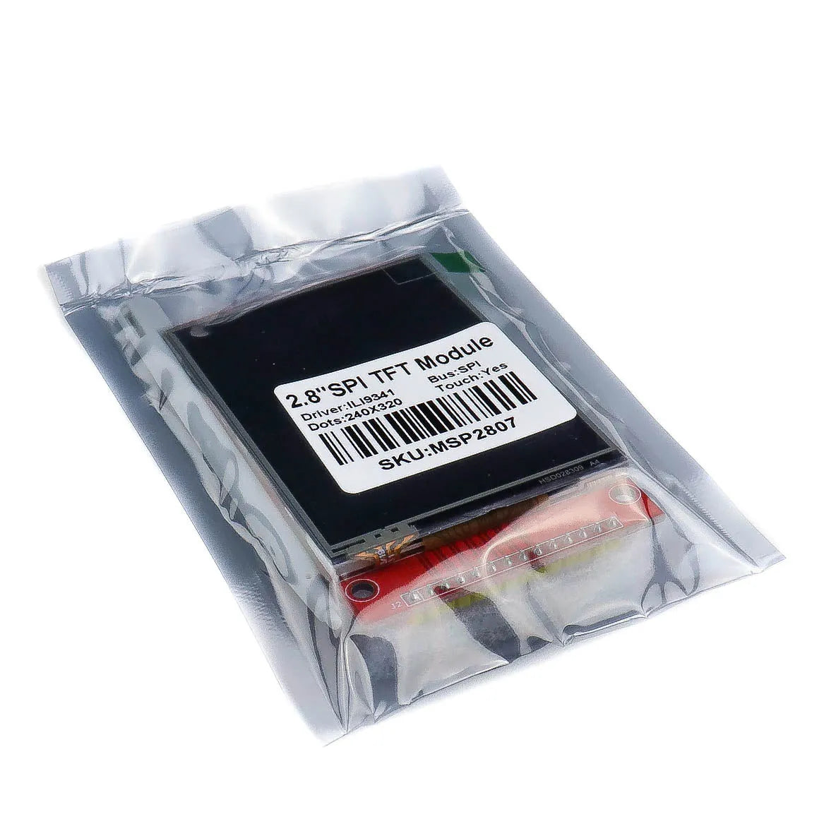 SPI interface tft lcd screen