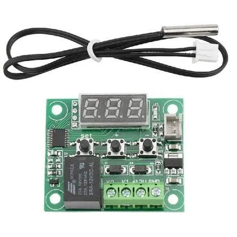 XH W1209 Temperature Controller Module with Display Datasheet - SunRobotics | www.sunrobotics.in