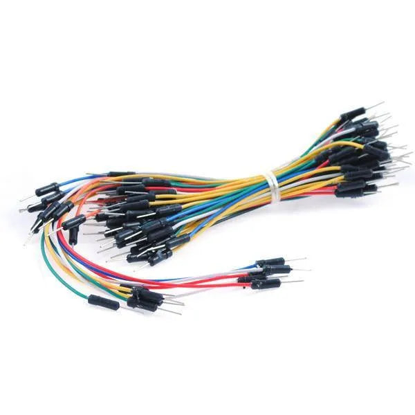 65pcs Flexible Breadboard Jumper Wires - datasheet, schematic, jumper wires - SunRobotics | www.sunrobotics.in