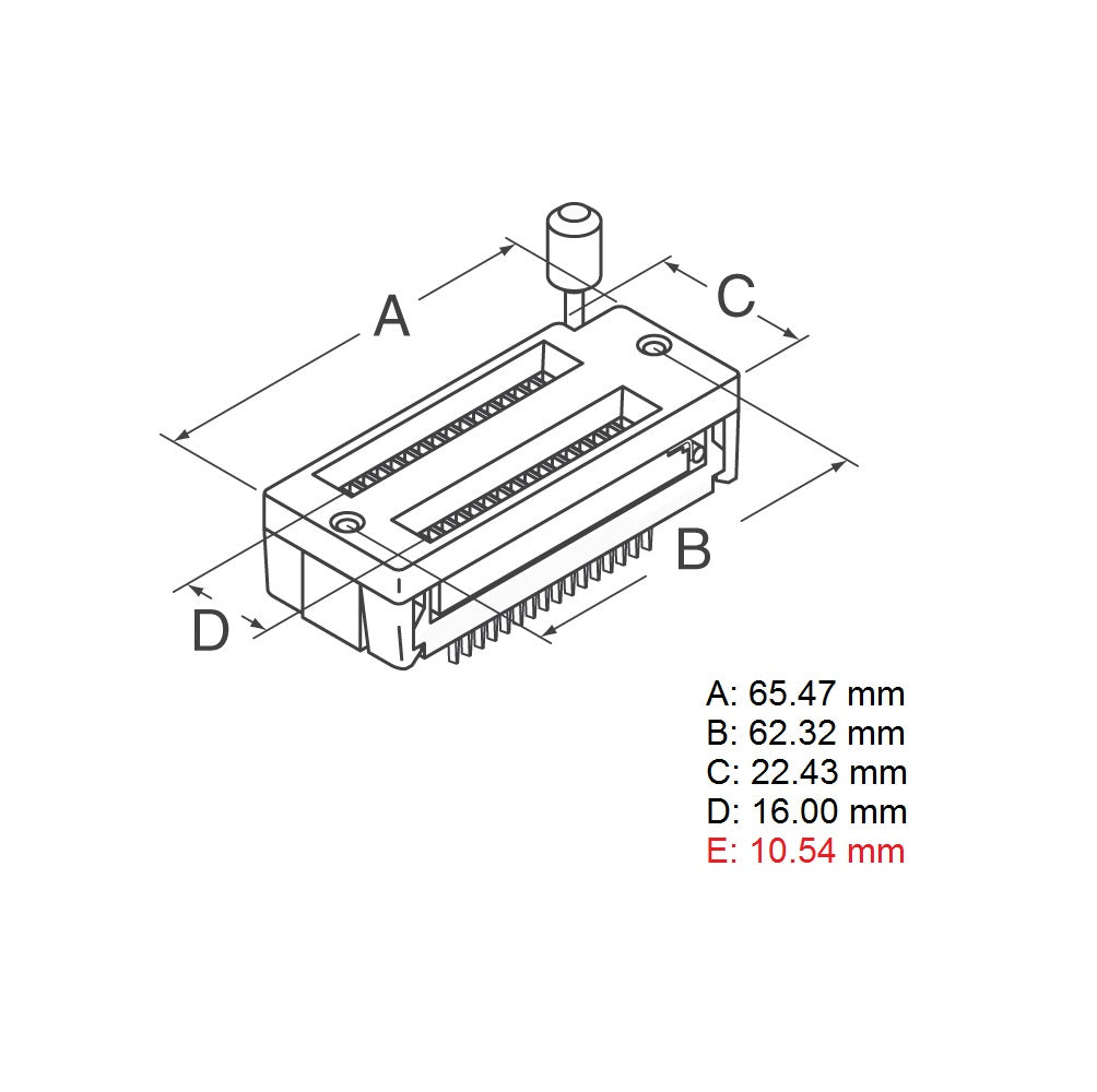 RoHS Free IC Socket with Durable Connection - SunRobotics | www.sunrobotics.in