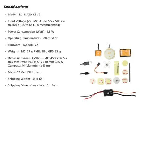 DJI NAZA M V2 Failsafe Features - SunRobotics | www.sunrobotics.in