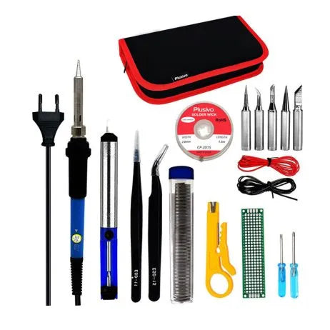 Complete Electronics Soldering Kit Components - SunRobotics | www.sunrobotics.in
