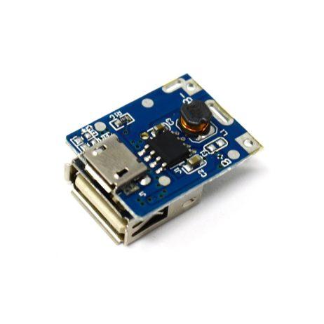 Lithium Battery Charger Board with USB Step-Up Module - SunRobotics | www.sunrobotics.in