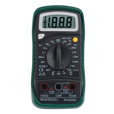 Digital Multimeter – Original Mastech MAS830L - SunRobotics | www.sunrobotics.in