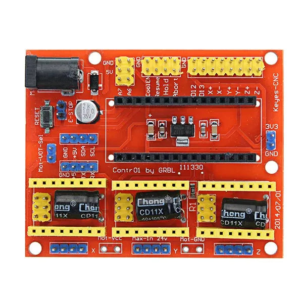 3D Printer CNC Shield V4 Expansion Board For Arduino Nano GRBL | SunRobotics