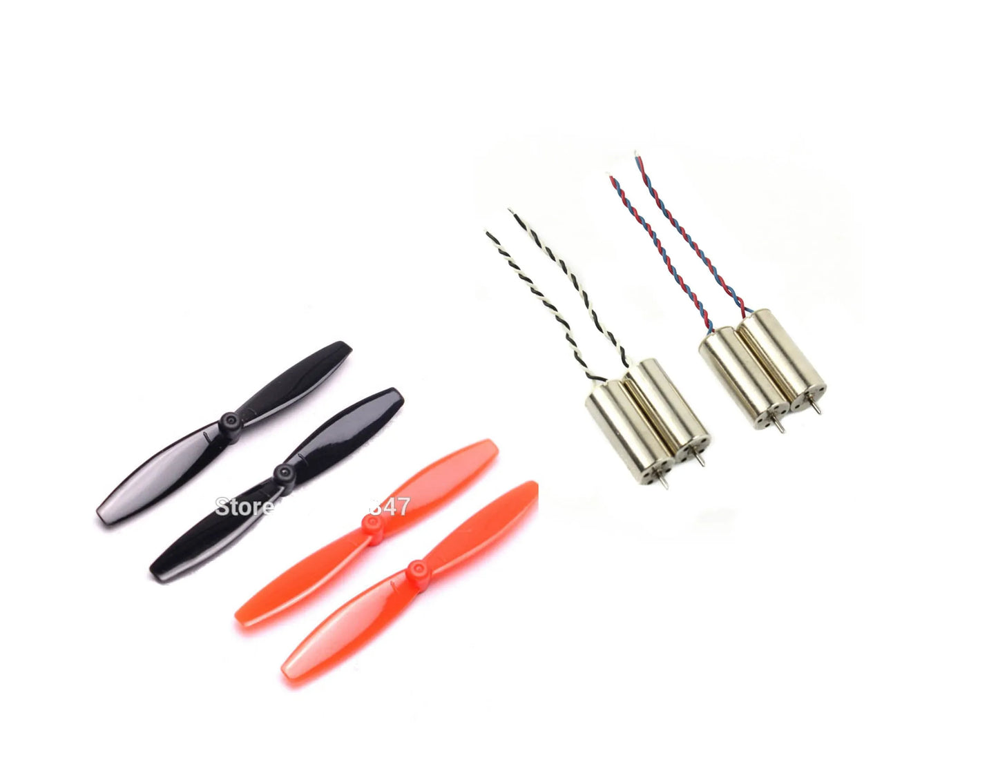 65mm Blade Propeller Prop with drone motor - SunRobotics | www.sunrobotics.in