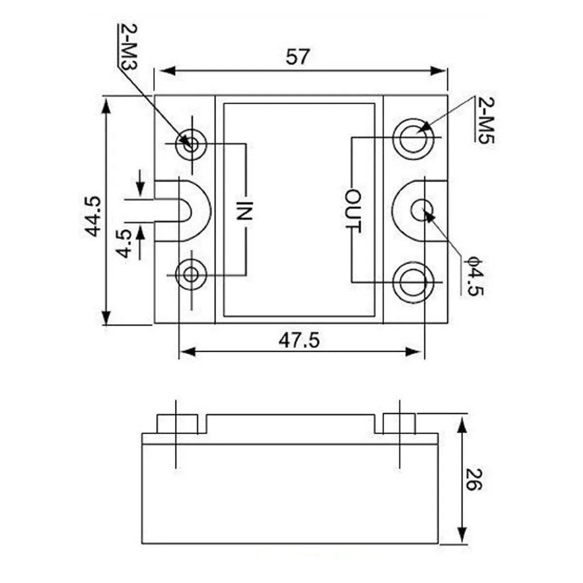 Solid State Relay for high-current AC loads - SunRobotics | www.sunrobotics.in
