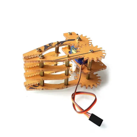 Robotics Gripper Kit - Easy Assembly, Strong Claw Grip - SunRobotics | www.sunrobotics.in