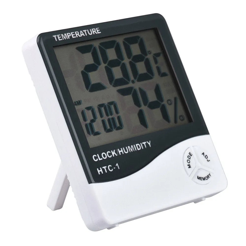 HTC-1 High Precision Digital Thermometer with Humidity Monitor - SunRobotics | www.sunrobotics.in