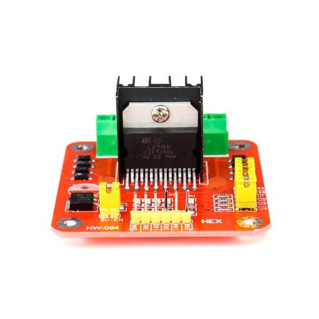Arduino compatible L298N motor driver - SunRobotics | www.sunrobotics.in