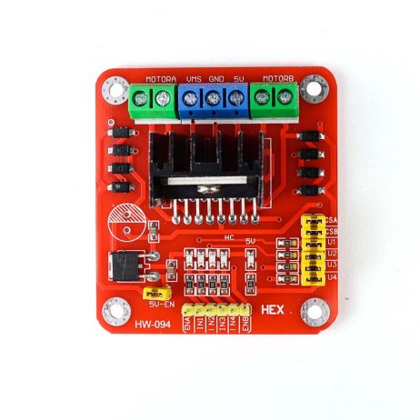 L298N Dual H Bridge DC/Stepper Motor Driver Controller Module - SunRobotics | www.sunrobotics.in