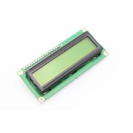 LCD1602 Display with Yellow Backlight Datasheet - SunRobotics | www.sunrobotics.in