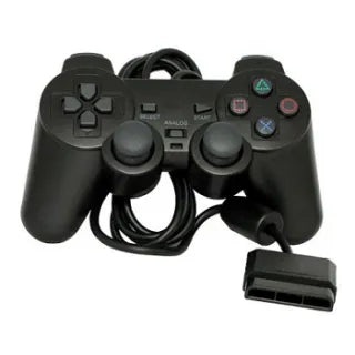 Black Ps2 Controller with twin analog sticks - SunRobotics | www.sunrobotics.in