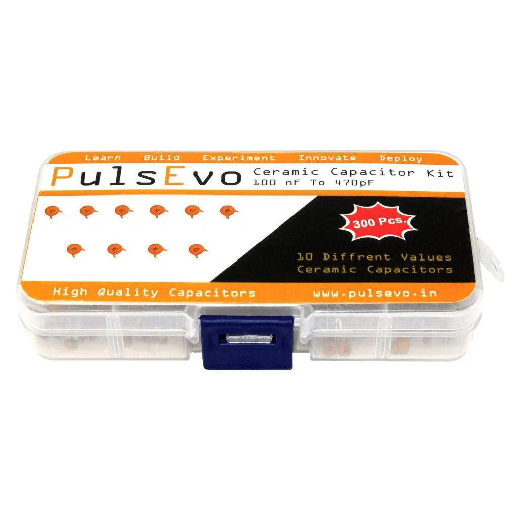 10pF, 104 Capacitor, 103 Capacitor, and 100nF in PulsEvo Kit - SunRobotics | www.sunrobotics.in