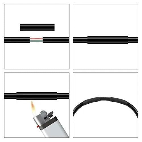 PulsEvo Heat Shrink Tubing (HST) Insulation Assorted Kit (55mm Length - 250 Pcs) - Multicolor