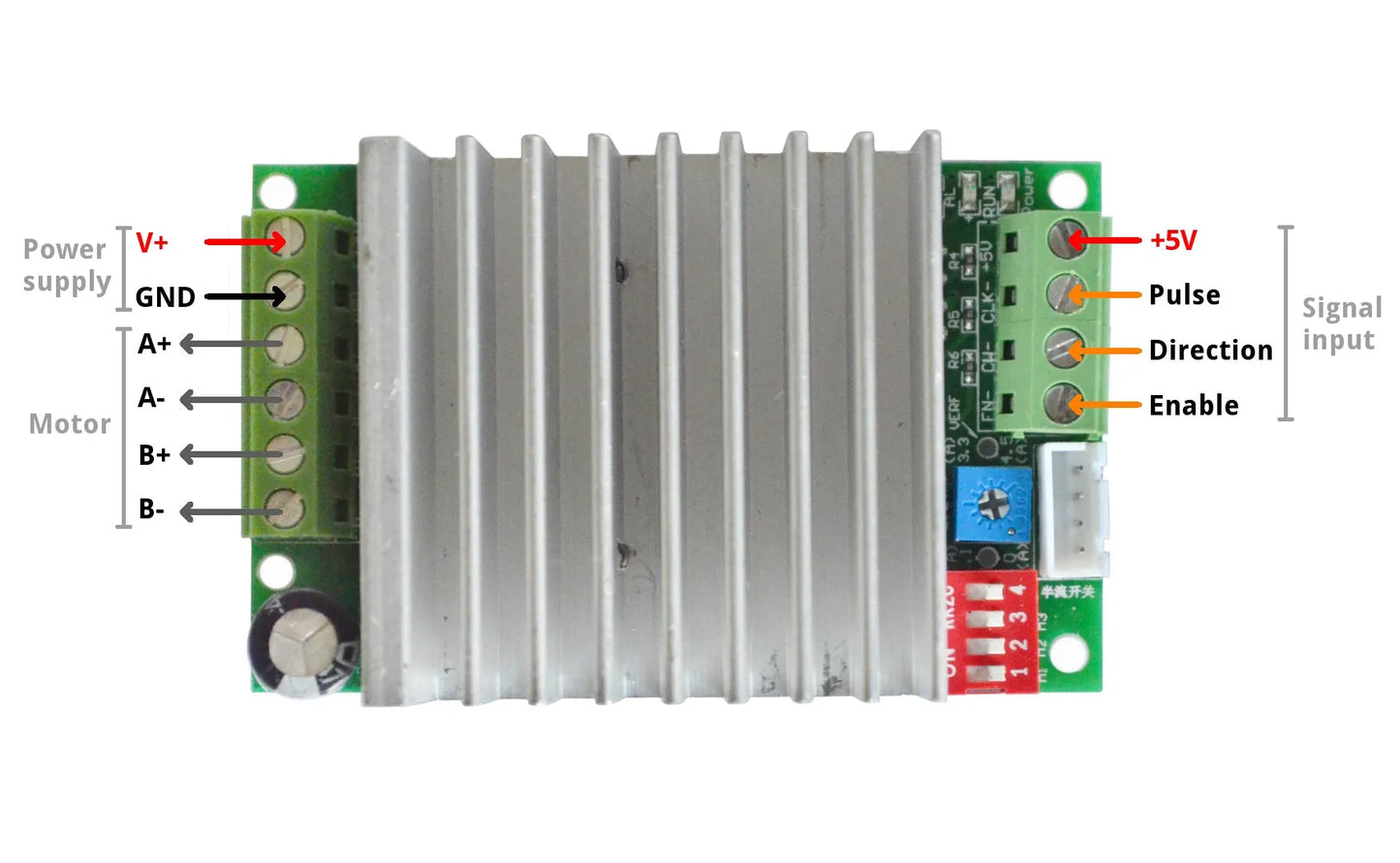 TB6600 Stepper Driver PWM Configurations - SunRobotics | www.sunrobotics.in