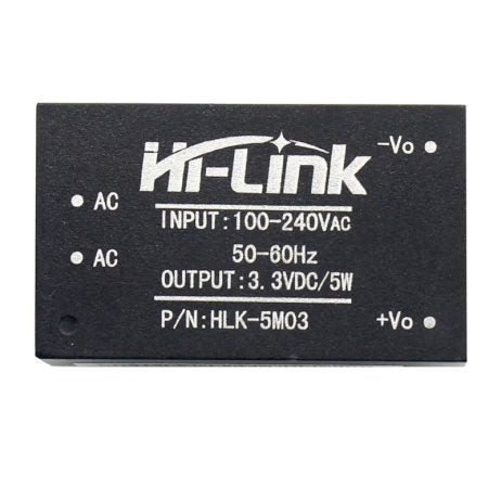 Hi-Link HLK 5M03 power module core features - SunRobotics | www.sunrobotics.in