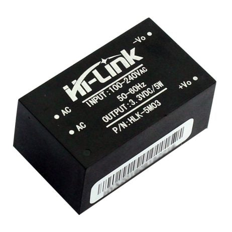 Hi-Link HLK 5M03 3.3V/5W Switch Power Supply Module - 3.3 V switch power supply - SunRobotics | www.sunrobotics.in