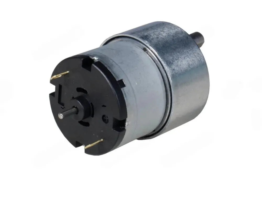 5087 GB37 12V 60RPM 10.4Kgcm DC Geared Motor with Back Shaft 60 rpm gear motor - SunRobotics | www.sunrobotics.in