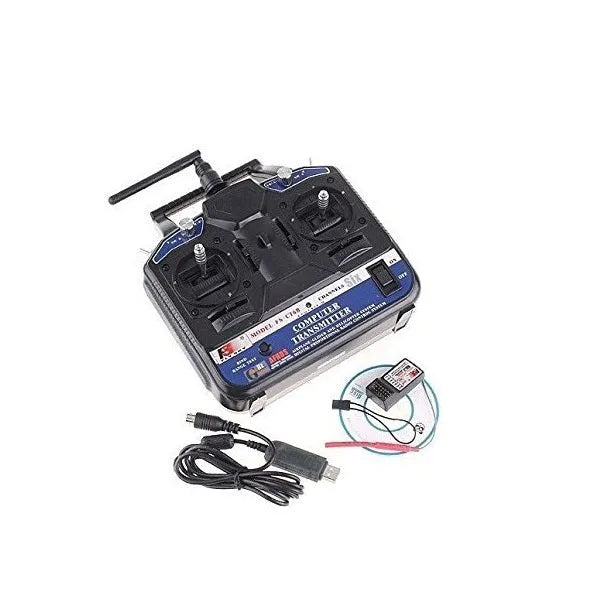 FlySky CT6B 2.4GHz 6CH Transmitter with FS-R6B Receiver - Drone Transmitter and Receiver - SunRobotics | www.sunrobotics.in