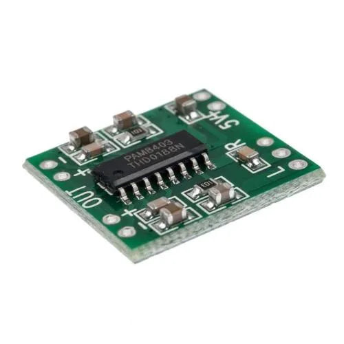 PAM8403 5V Two-channel Stereo Mini Class-D 3W+3W Audio Amplifier - SunRobotics | www.sunrobotics.in