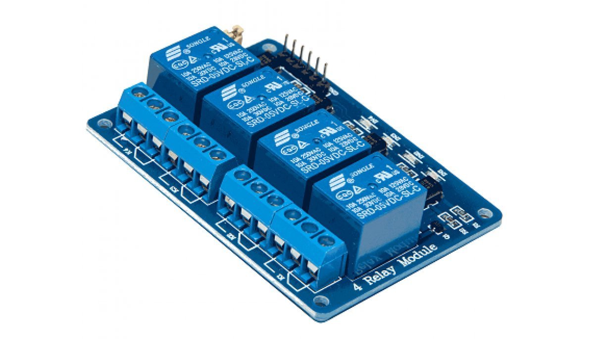 Reliable relay module for Arduino with control indicators - SunRobotics | www.sunrobotics.in