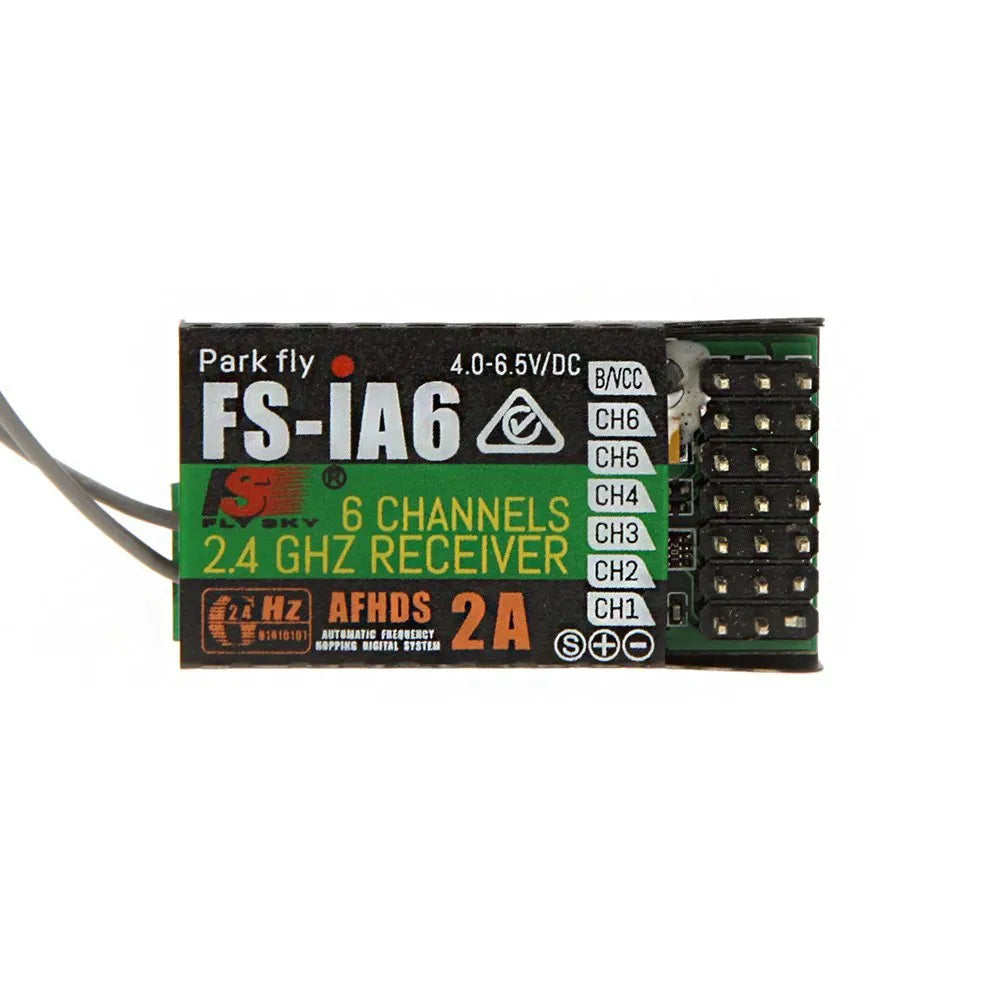FS-IA6 6CH AFHDS 2A 2.4G Radio Transmitter and Receiver - SunRobotics | www.sunrobotics.in