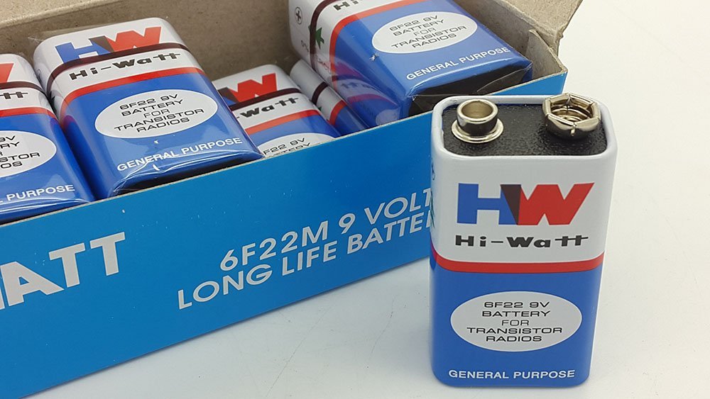 Technical Specifications of 9V Battery with Datasheet - SunRobotics | www.sunrobotics.in