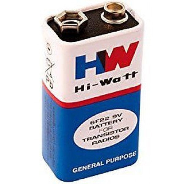 9V Original HW High-Quality Battery-5Pcs - 9v battery - SunRobotics | www.sunrobotics.in