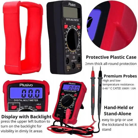 Complete set of Plusivo Soldering Iron tools and accessories - SunRobotics | www.sunrobotics.in