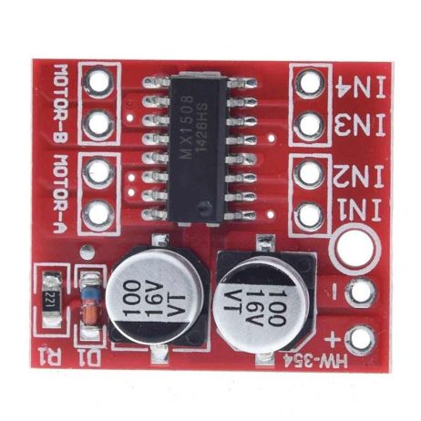 MX1508 Motor Driver schematic - Motor Controller - SunRobotics | www.sunrobotics.in