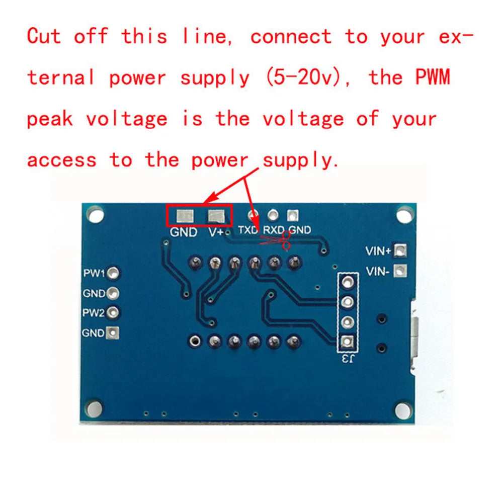 Two Channel Pulse Generator Buy 2 Channel PWM Signal Generator Module - SunRobotics