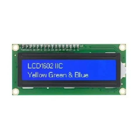 Buy LCD1602 Arduino Display with IIC/I2C - SunRobotics.in