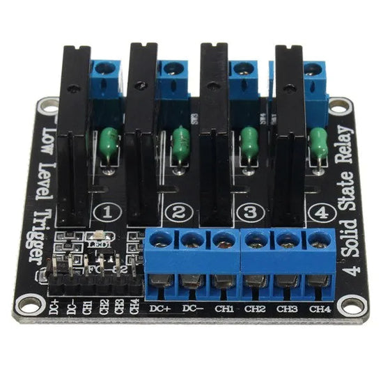 Buy SSR Relay Module 5V 4 Channel Online - SunRobotics