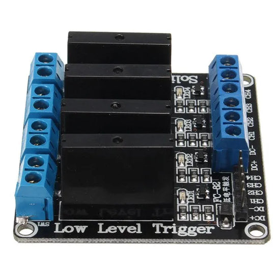 Buy SSR Relay Module 5V 4 Channel Online - SunRobotics