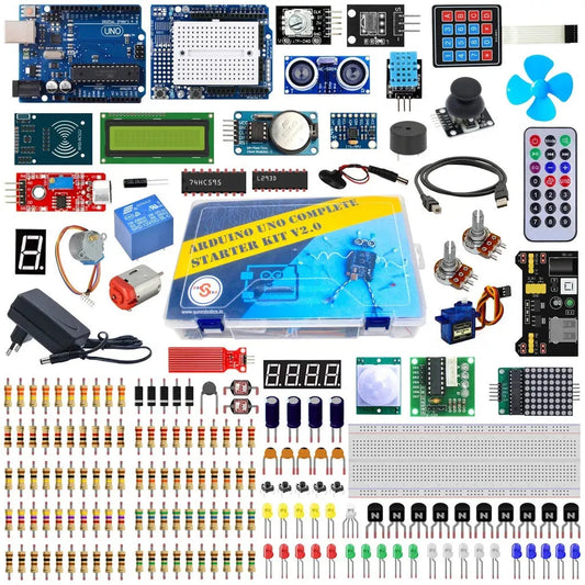 [9159] Arduino Uno Complete Starter Kit sensors and modules - arduino board uno - SunRobotics | www.sunrobotics.in