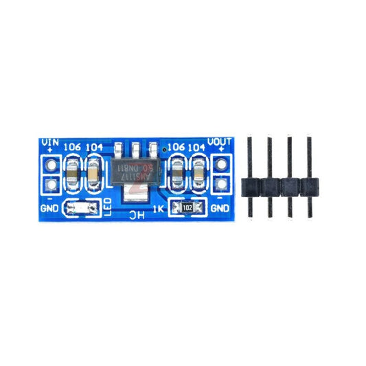 AMS1117 5V Step-Down Power Supply Module - SunRobotics | www.sunrobotics.in
