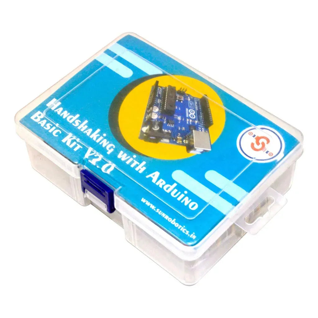 [9155] Handshaking with Arduino Basic Kit for Arduino Beginners By SunRobotics Kit V2.0 arduino robot kit, arduino starter pack - SunRobotics | www.sunrobotics.in