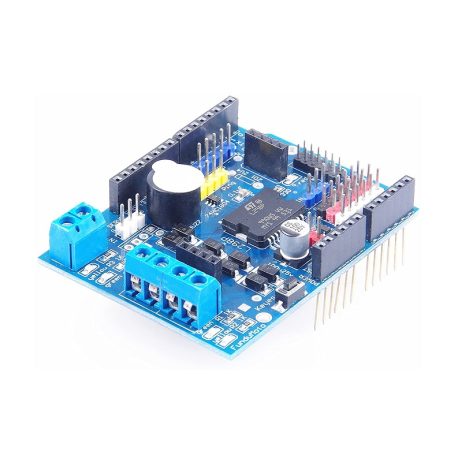 L293D Motor Driver schematic and connections - SunRobotics | www.sunrobotics.in