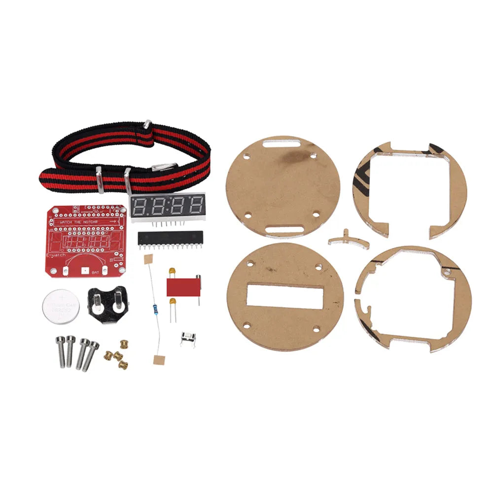 [3210] LED Kit Clock DIY Big Time Electronic Watch - Arduino digital clock diy - SunRobotics | www.sunrobotics.in