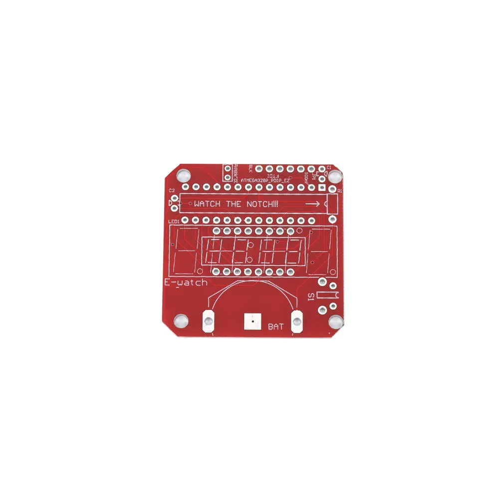 [3210] LED Kit Clock DIY Big Time Electronic Watch - Arduino educational kit cats clocks - SunRobotics | www.sunrobotics.in