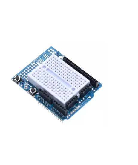 UNO Proto Shield prototype board - Arduino Nano Shield with SYB-170 Mini - SunRobotics | www.sunrobotics.in