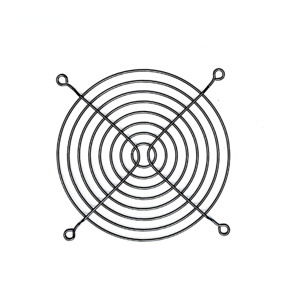 [3189] 80x80mm Stainless Steel Fan Grill - Main Part cooling fan grill - SunRobotics | www.sunrobotics.in