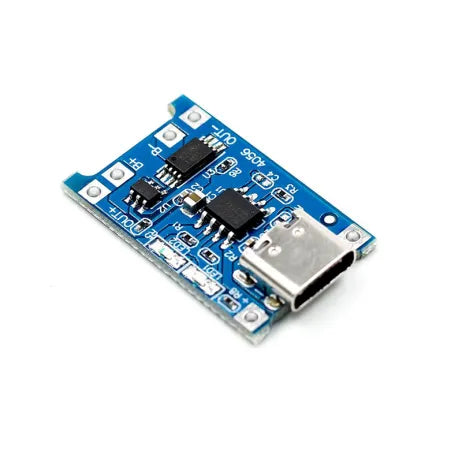 TP4056 1A Li-ion Lithium Battery Charging Module With Current Protection - SunRobotics | www.sunrobotics.in