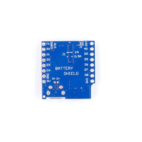 WeMos mini power board schematic and pinout - SunRobotics | www.sunrobotics.in