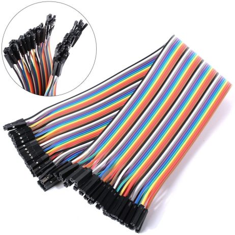 Female to Female DuPont Line 40 Pin 30cm - SunRobotics | www.sunrobotics.in