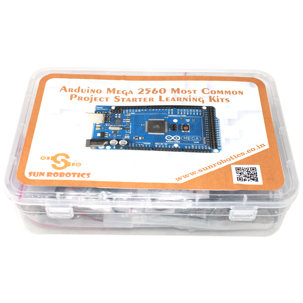 Arduino Mega 2560 Most Common Project Starter Learning Kits Including Tutorials By SunRobotics